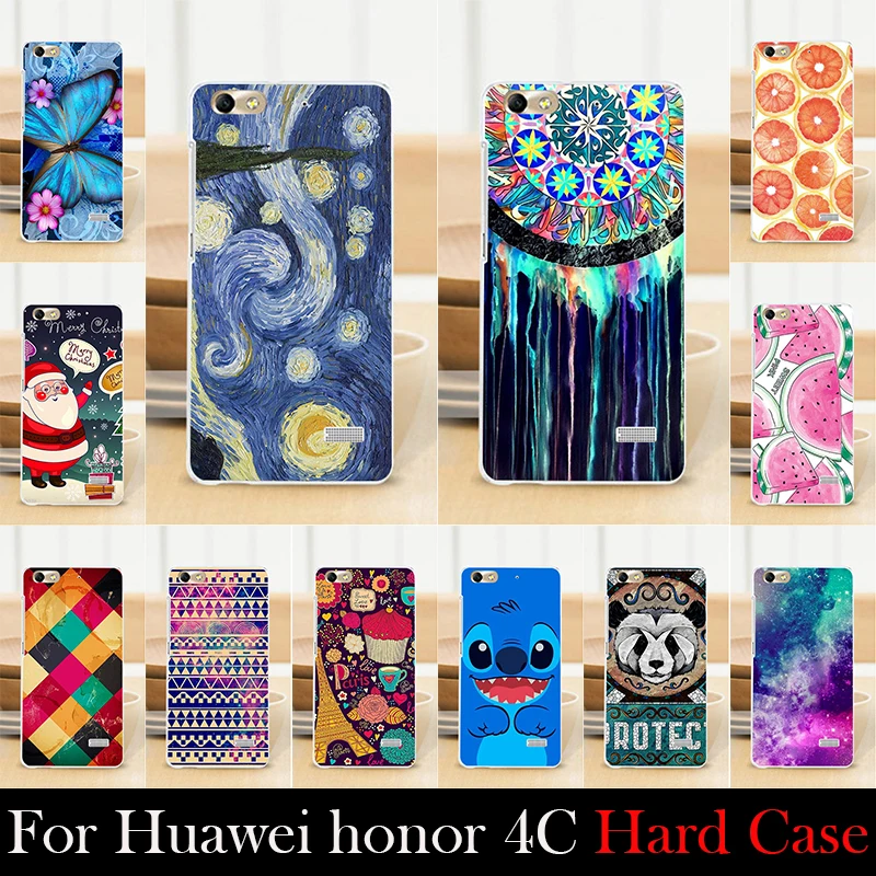 For Huawei honor 4C Case Hard Plastic Cellphone Mask Case Protective Cover Housing Skin Mask Shipping