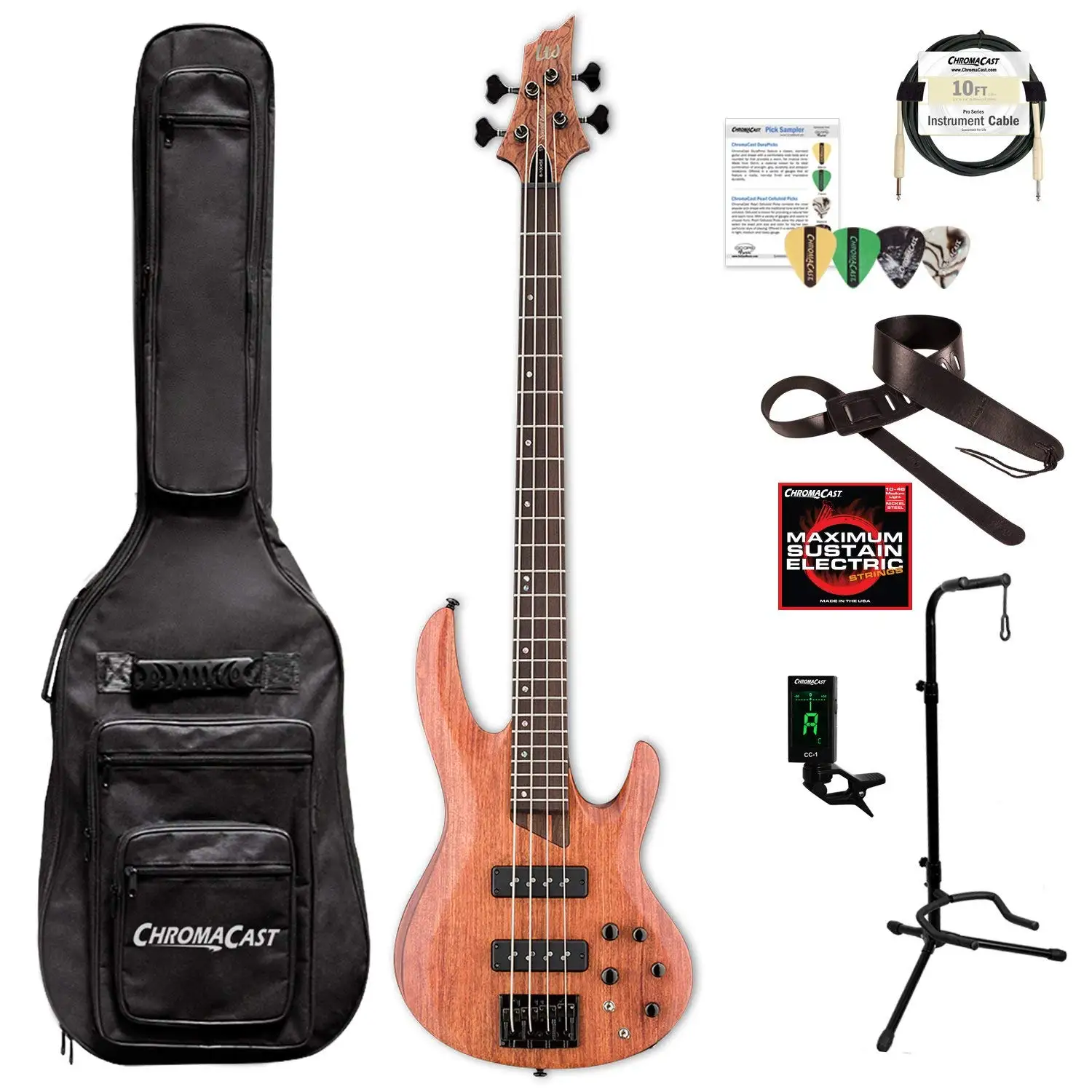 Buy Esp Ltd B 4 Jr Kit Electric Bass Pack Black In Cheap Price On