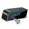 Table Square Alarm Clock Hidden WIFI Fisheye Len Watch Gadget Indoor Cell Phone Internet Camera