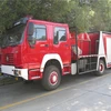 HOWO 4X2 12MT used fire trucks/forest fire engine