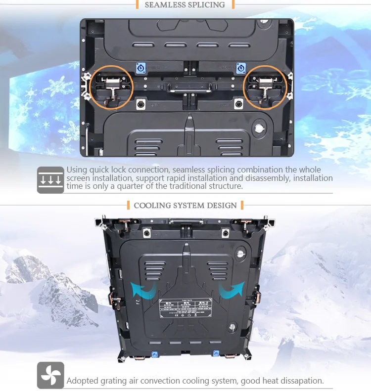 high resolution 64*32 hd sex video  indoor led display screen for rental 