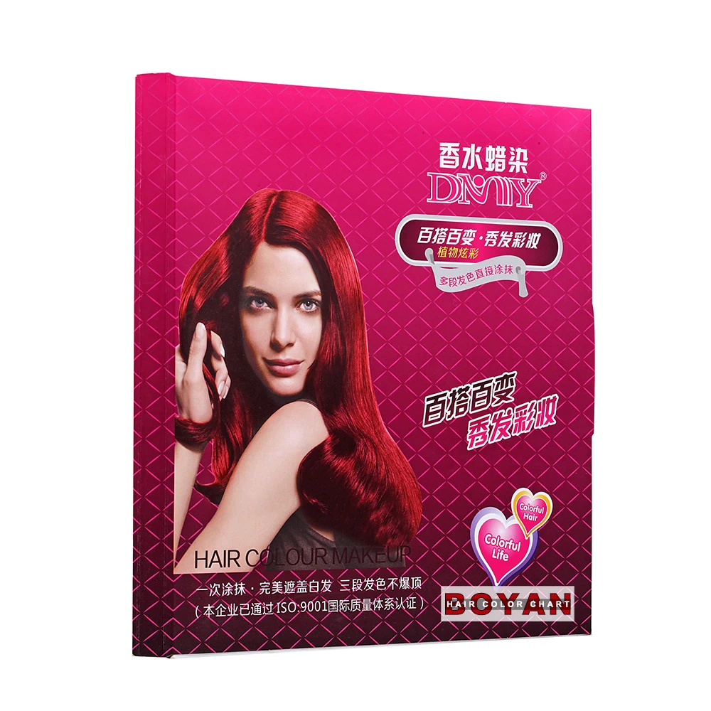 Hair Color Chart Pink