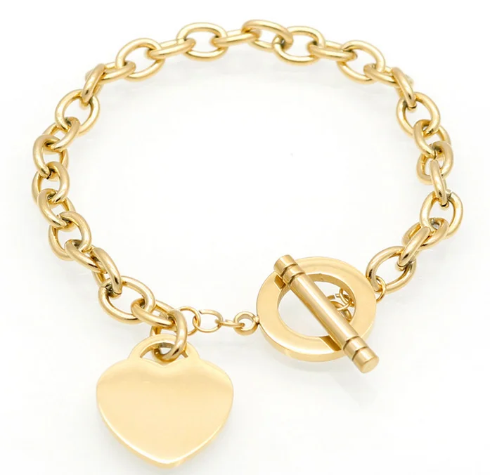 Stainless Steel Jewelry Alphabet Letter Bangle With Heart Buy