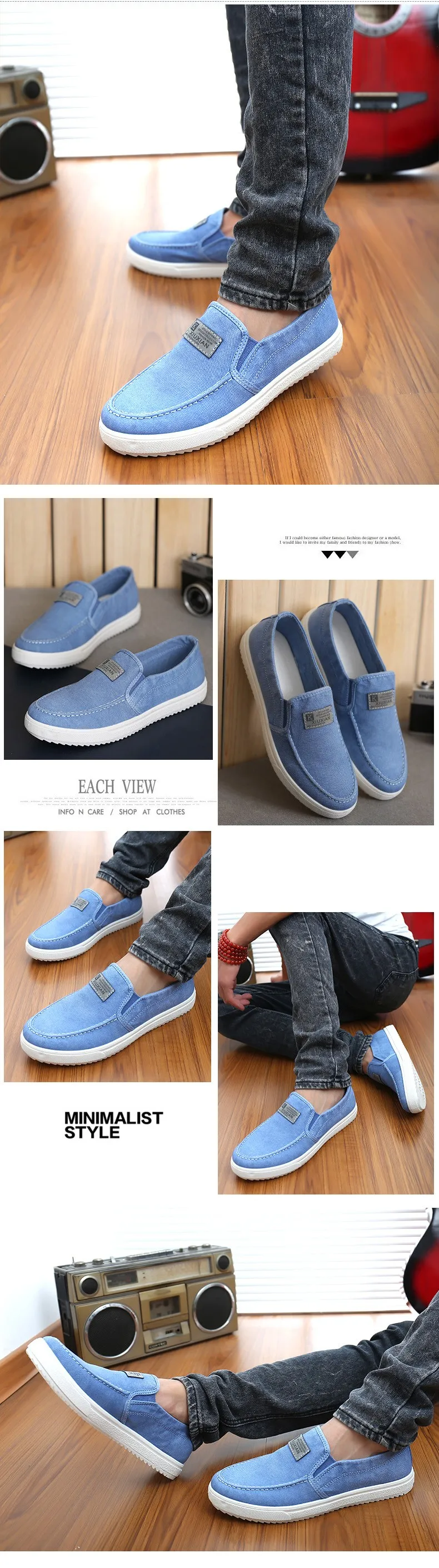flat slip on shoes for men