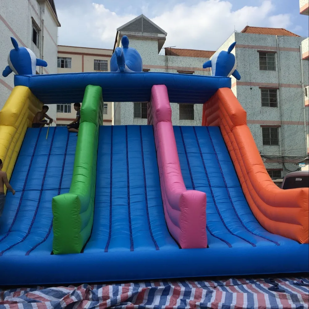 Used Swimming Pool Slide For Kids And Adult / Water Park Slides For