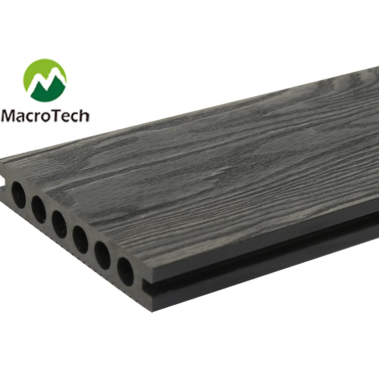 outdoor WPC deck floor covering Embossing online + Mix color card decking flooring Manufacturer