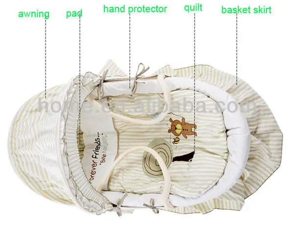 forever friends moses basket