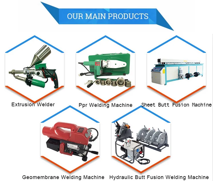 Welding Machine Portable Manual Ppr Pvc 75160mm Ppr/pe Pipe & Fittings