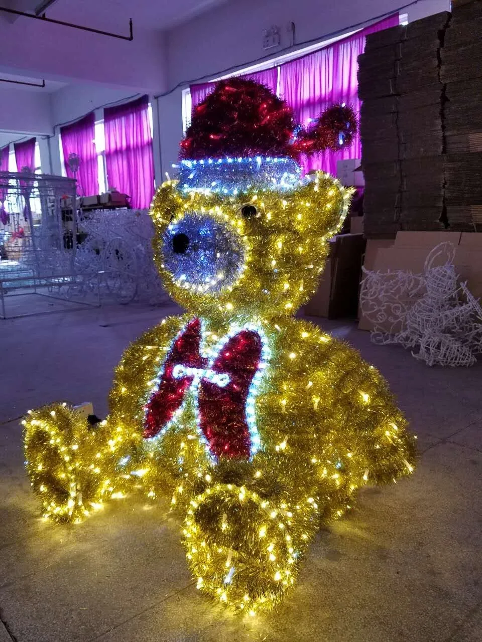 led christmas bear