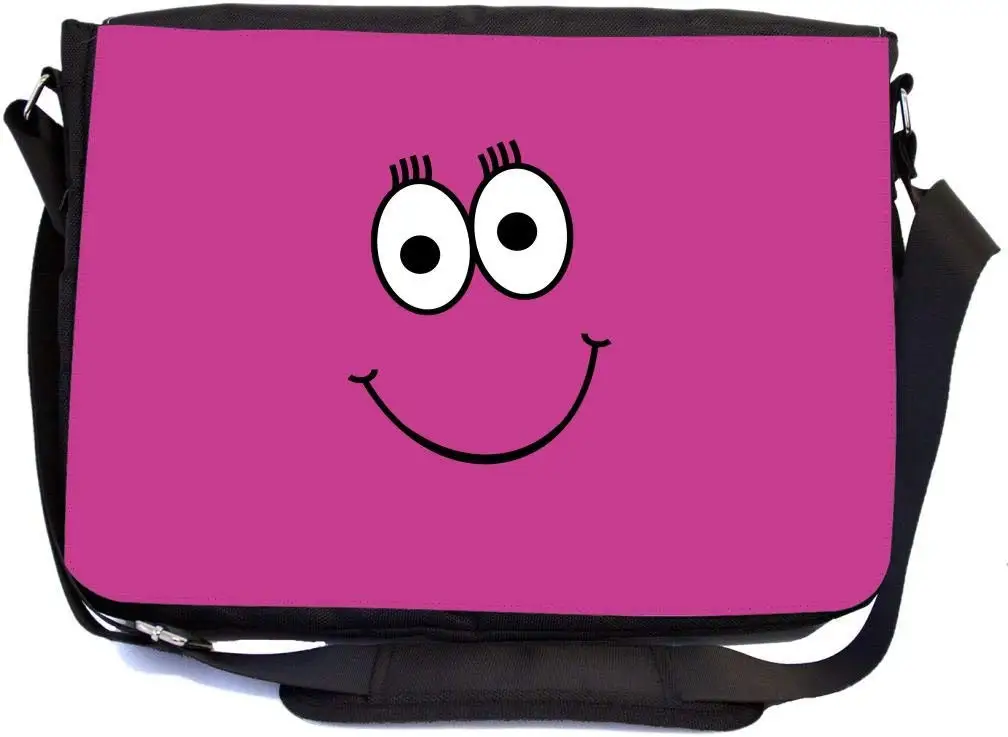 Rikki Knight Mustache Face Messenger Bag School Bag