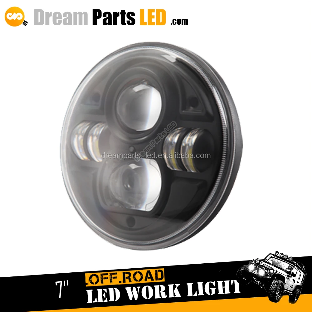 7 Inch Auto Parts Led Autolamp High Low Beam Hyundai Terracan Led Light