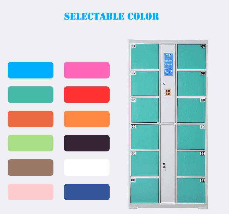 automatic smart parcel delivery cabinet locker