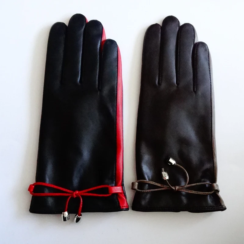gloves leather women