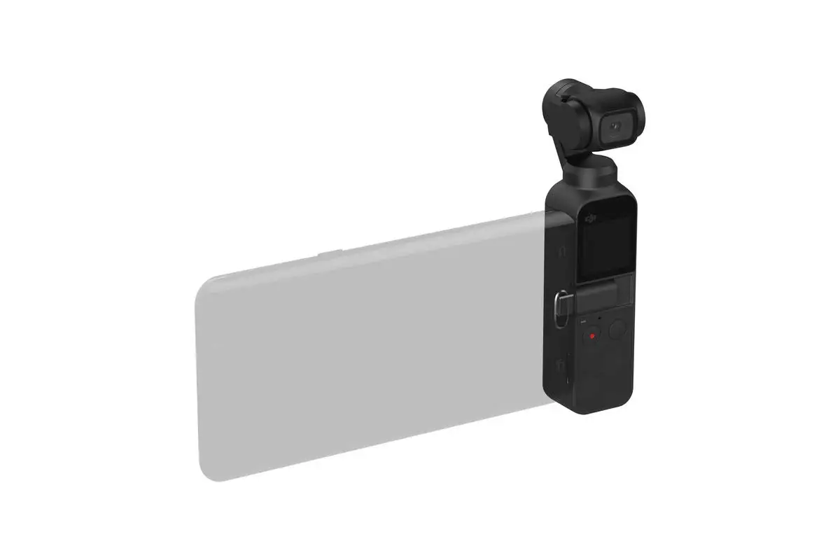 Original DJI OSMO Pocket small 3 axis handheld video gimbal stabilizer with integrated camera