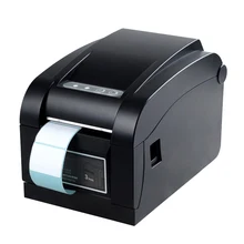 Cheap thermal label printer 20-82mm adhesive stickers impressora for warehouse and store USB QR ptinter xp-350b
