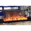 customized classic inserts decorative 3 side electric fireplace for sale
