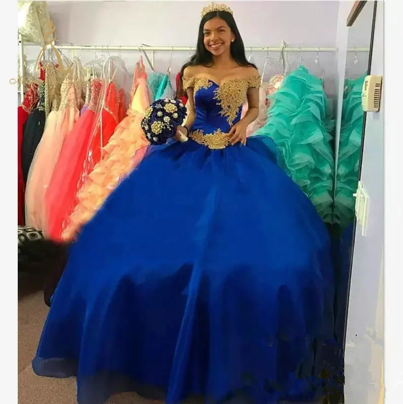 royal blue quince dress
