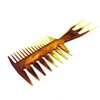 Blister Card Packing Quality Wide and Fined Teeth Combination Fish Comb