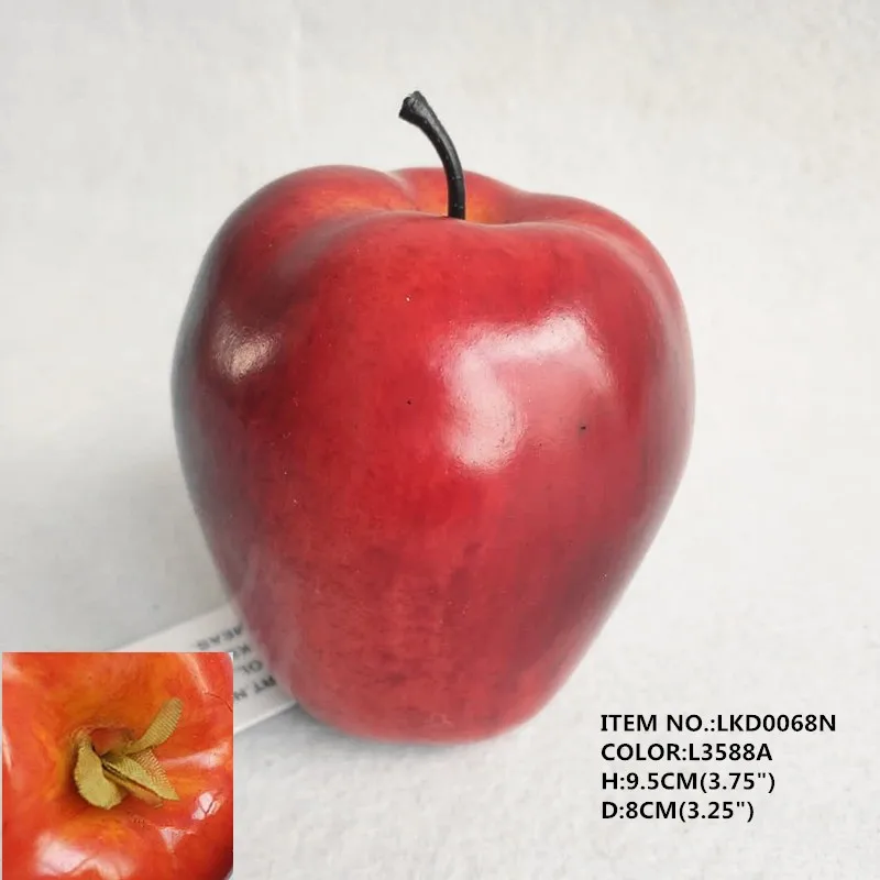 decorative red custard apple decorative artificial fruit