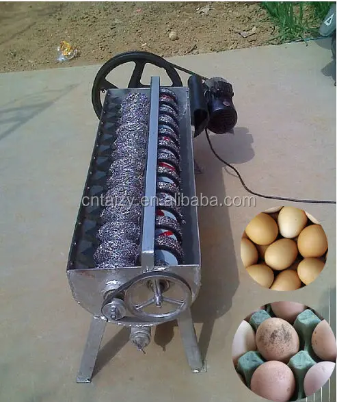 INTBUYING Lavadora de huevos para huevos frescos, limpiador de huevos  semiautomático, limpiador de huevos de patata/pato/huevo de ganso, máquina  de