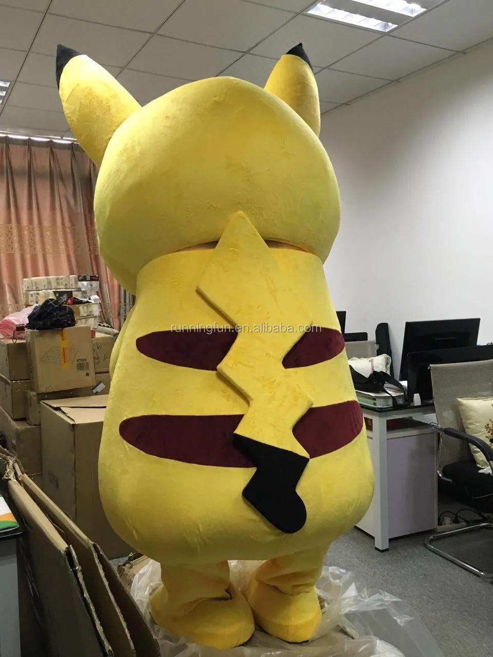 Kualitas Tinggi Ce Astm Murah Lucu Pikachu Pokemon Dewasa Kostum