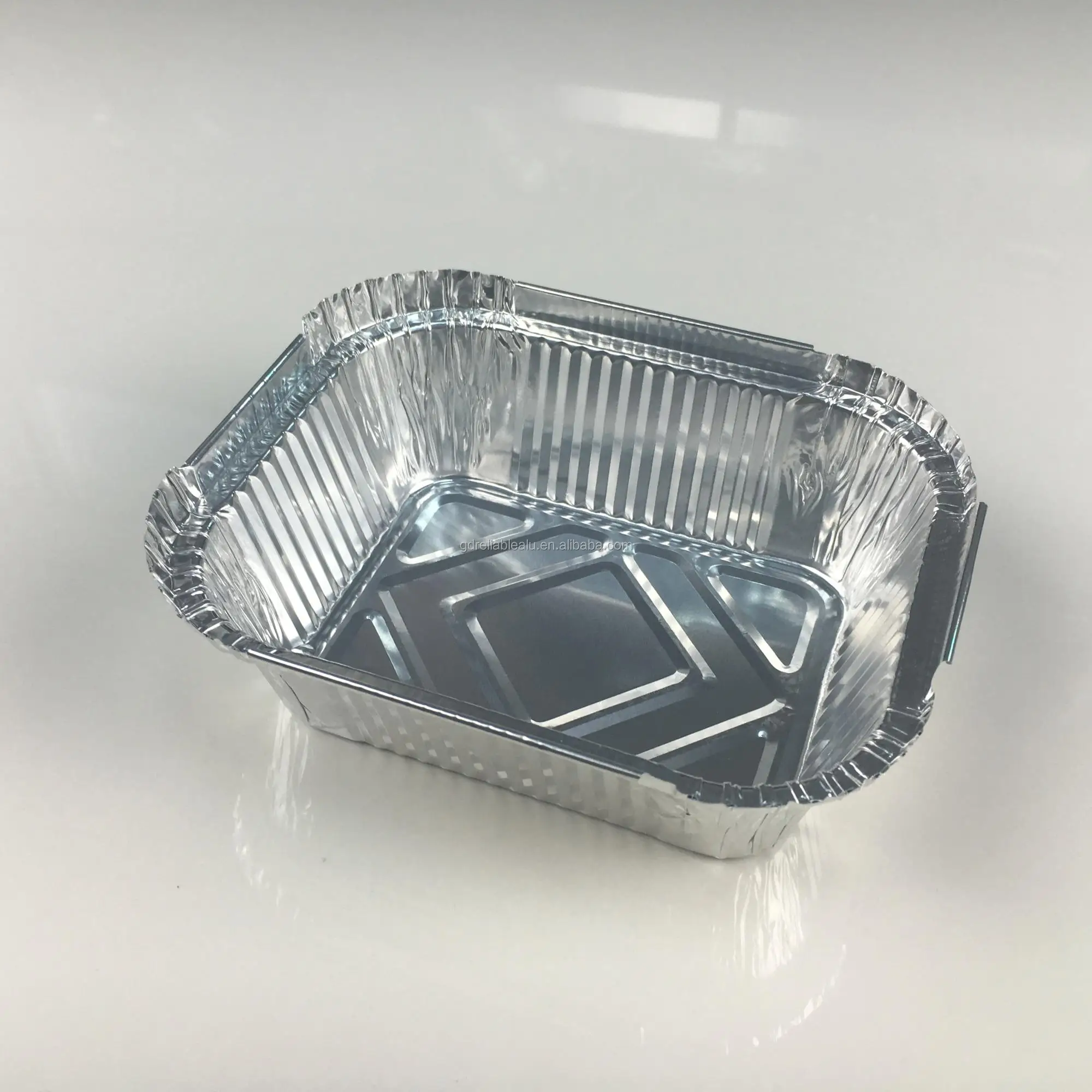 practical color printing aluminum food takeway tray aluminum
