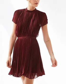 short pleated frocks