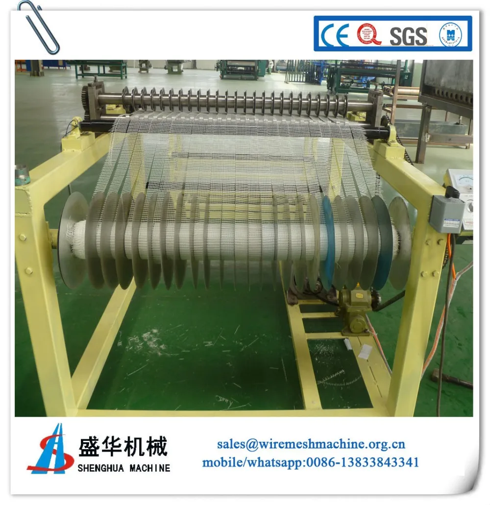 Fiberglass gridding cloth weaving machine