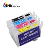 4 color refillable ink cartridge T1241 for Epson Workforce 320 323 325 435 ciss