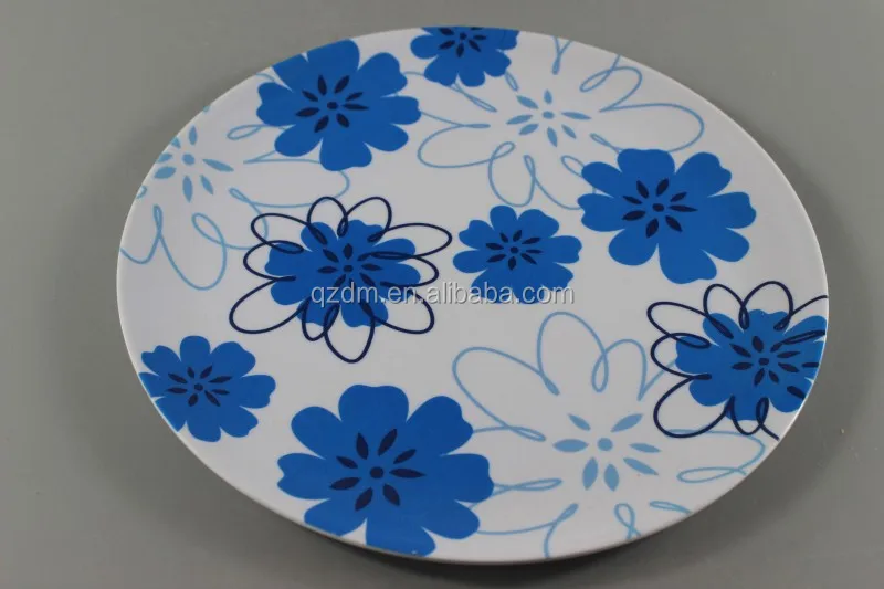 Factory supplies 10inch Melamine Flat Plate