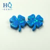 Four leaf clover shape synthetic opal jewelry