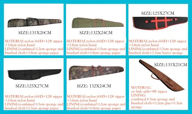 800D PVC Military Tactical outdoor gun Case bag Hunting Rifle bag