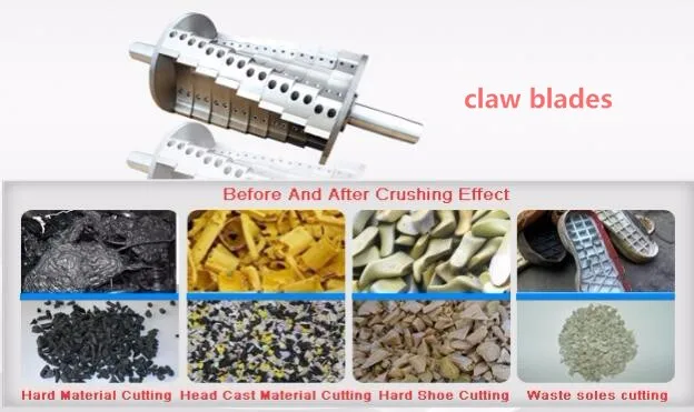 claw blade crusher