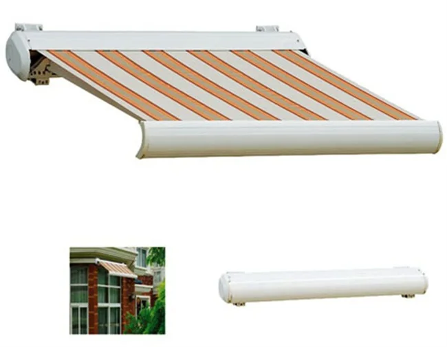Cheap price Windows Rain Protection Motorized Cassette Retractable Awning For Sale
