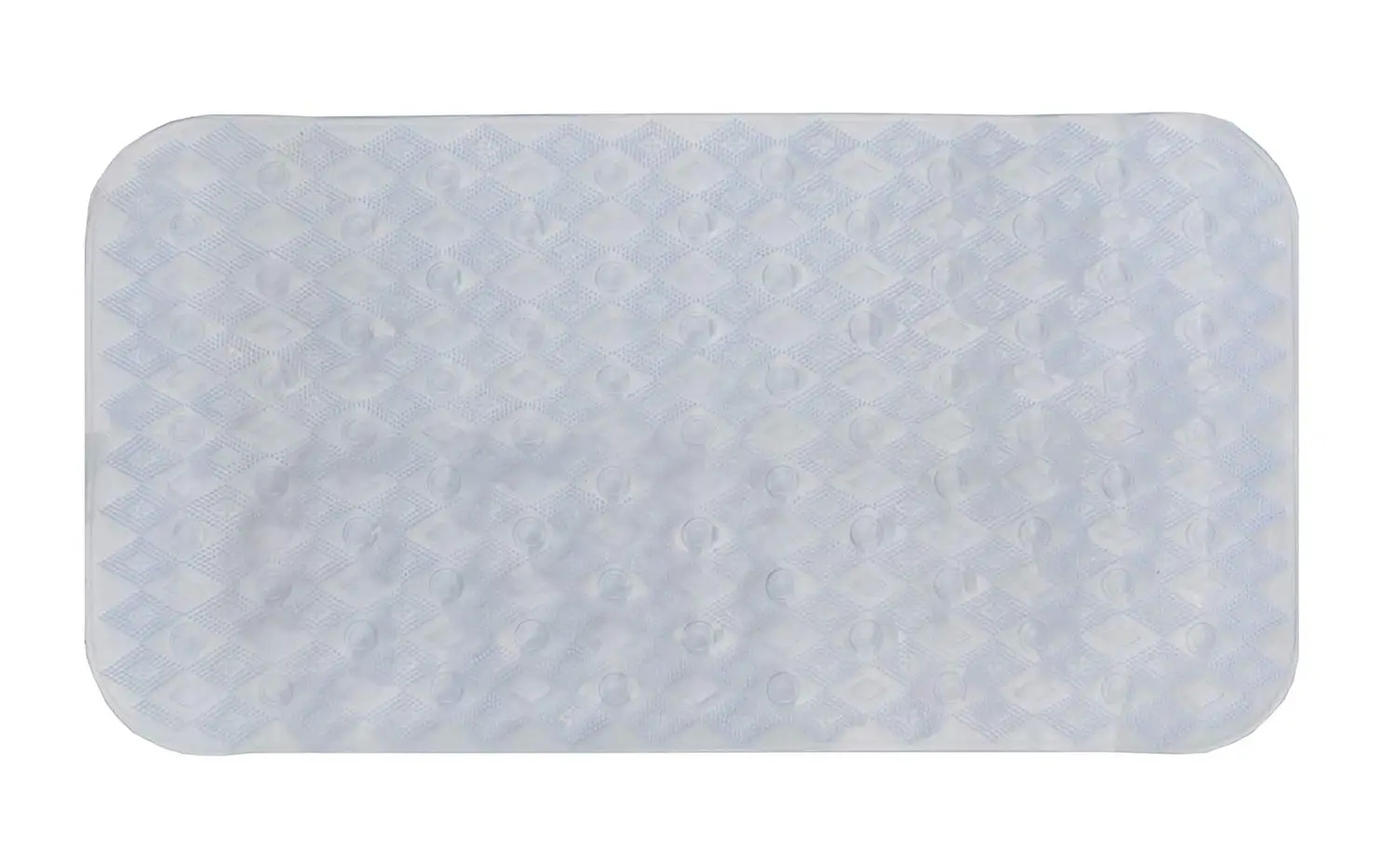 Non-Slip Bathtub MatClear PVC Anti-Slip Anti-Bacterial Extra Long Shower Mat