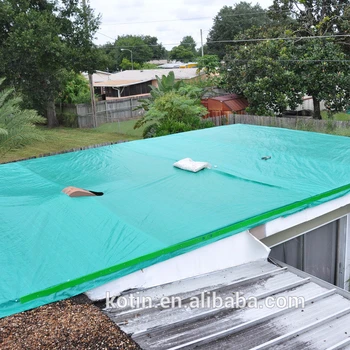 can you put a tarp under an above ground pool