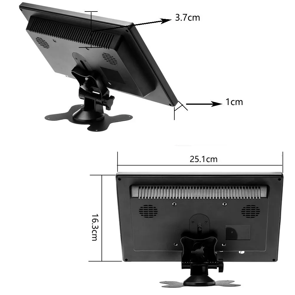 Title 9, Podofo 10.1" LCD HD PC Monitor Mini TV Computer...