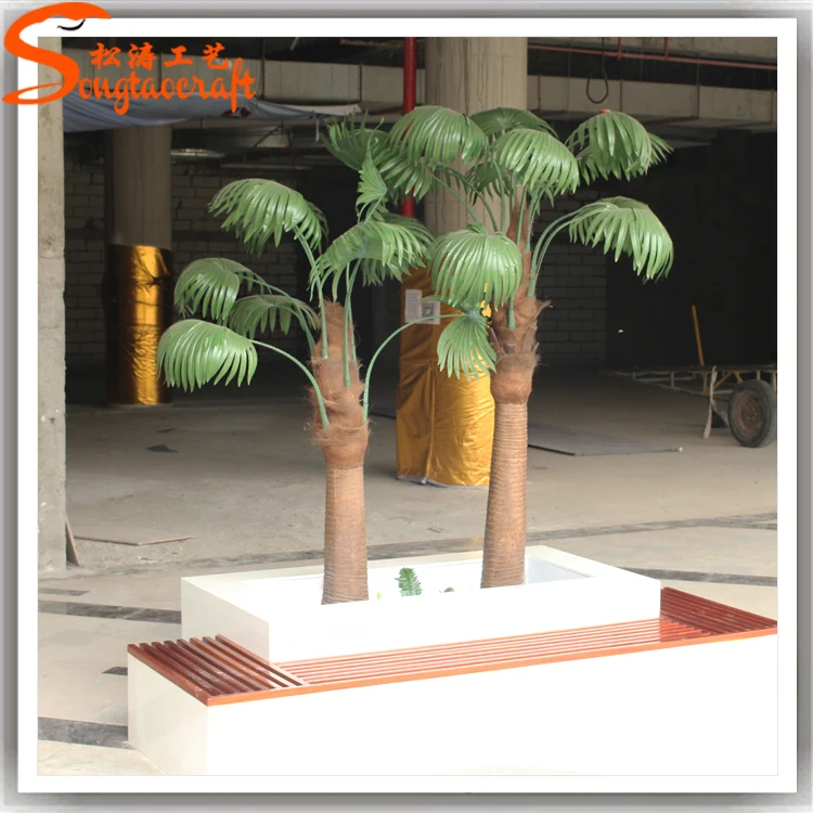 Palmeras Decorativas De Plástico Artificial Para Jardín Y Decoración