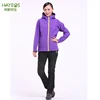 outdoor clothes winter women windproof heated warm soft shell jacket