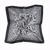 2018 print by hand Silk Scarf Digital Neckerchief Flower Pattern Satin Plain Square Scarf