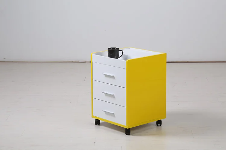 Hot sale vintage antique design custom home bedroom wood mdf beside night stand end tea coffee side table for bed\t