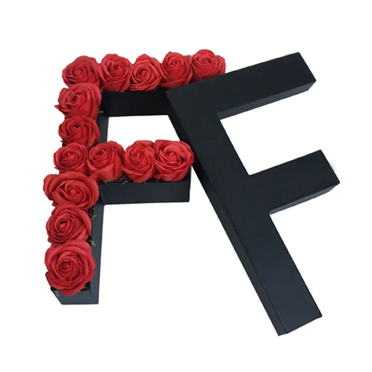 High Quality Letter Shaped Flower Packaging Gift Box Buy Letter