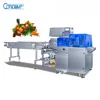 Servo control standard vegetable flow packing machine with roller material belt