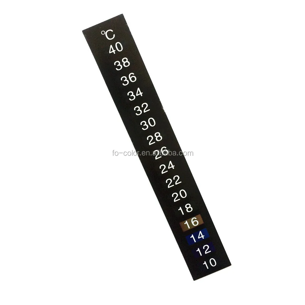 Water Temperature Testing Liquid Crystal Thermometer Strips Buy