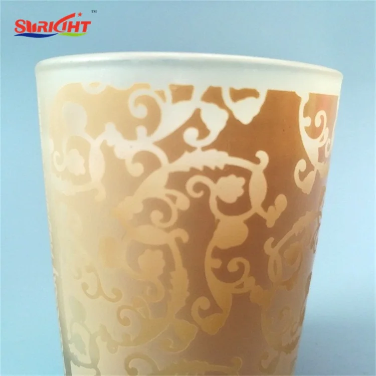Soy Wax Printing Pray Use Votive Glass Jar Cheap Candle Wholesaler