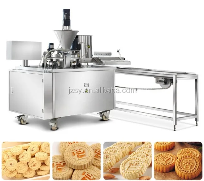 Australian Almond Cake Making Machine/Mung Bean Sandwich Pastry Cake Forming Processing Equipment/Osmanthus Cake Molding Maker