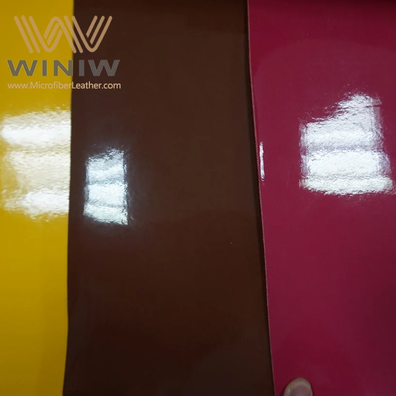 PU Patent Leather Synthetic Material Manufacturer