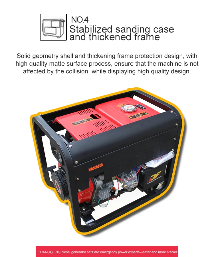 Cgf8500e Own Cooling Fan Brushless Diesel Generator Sets Buy Cgf8500e