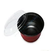 Takeaway Food Disposable Lunch Box /PP Plastic Black Containers