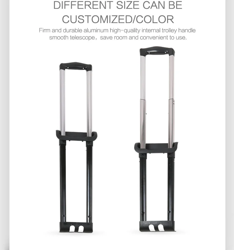 Customized Telescopic Abs Suitcase Hardware Luggage Puller Parts Handle